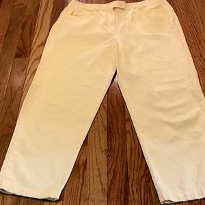 Talbots~NICE~Yellow cropped/ankle 💛